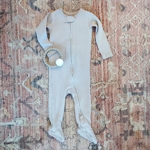 Loved Baby Zip Footie